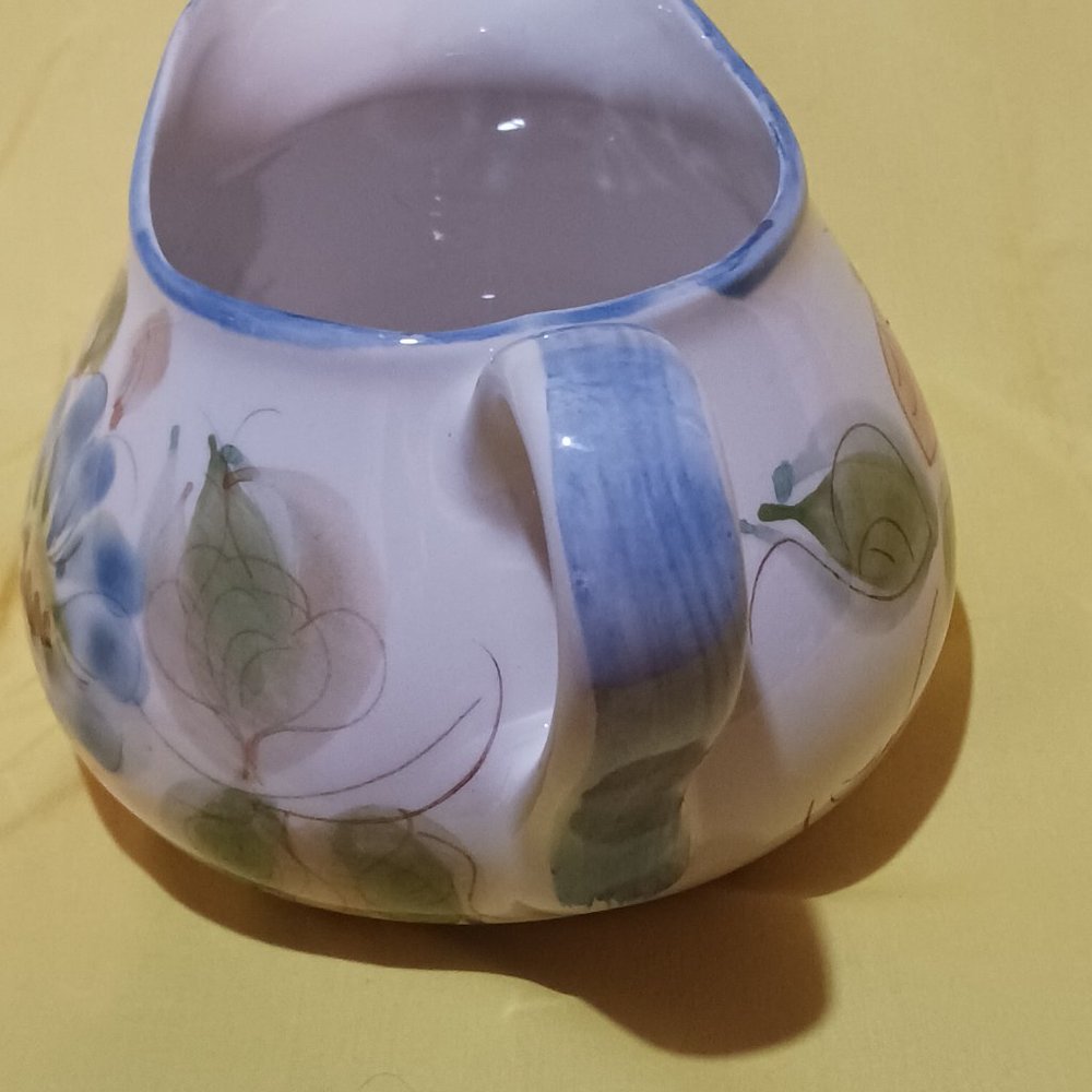 Hand painted pitcher - Picture 10 of 10